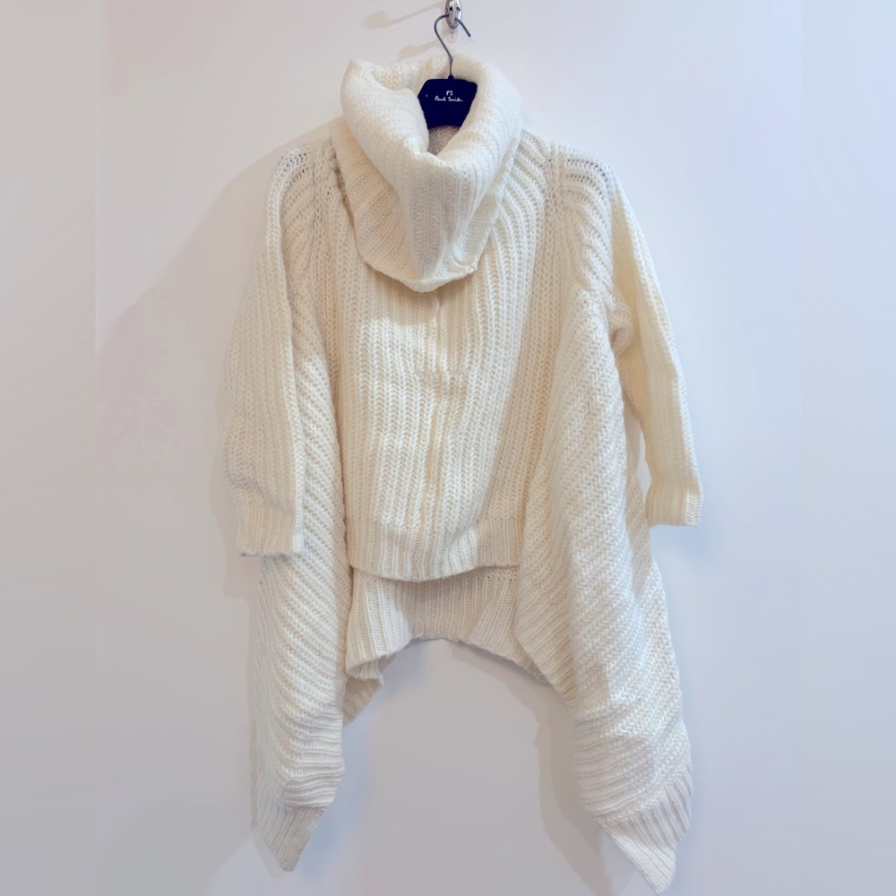 Michael Kors Knit Turtleneck Poncho